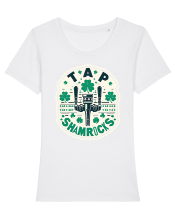 Tap Shamrocks - Irish clover White