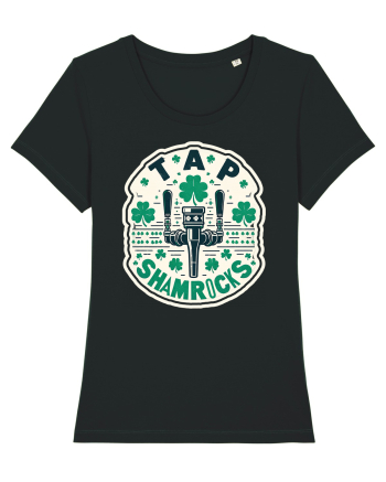 Tap Shamrocks - Irish clover Black