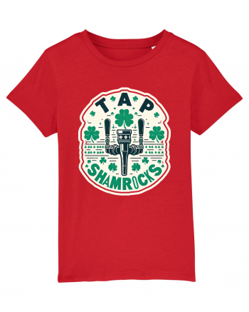 Tap Shamrocks - Irish clover Red
