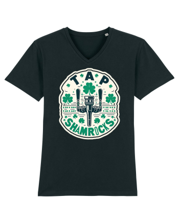Tap Shamrocks - Irish clover Black