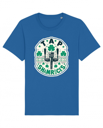 Tap Shamrocks - Irish clover Royal Blue