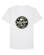 De 1 martie ma fac Mărțișor Tricou mânecă scurtă guler larg Bărbat Skater