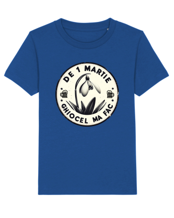 De 1 martie Ghiocel ma fac Majorelle Blue