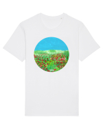 Camp de maci Tricou mânecă scurtă Unisex Rocker