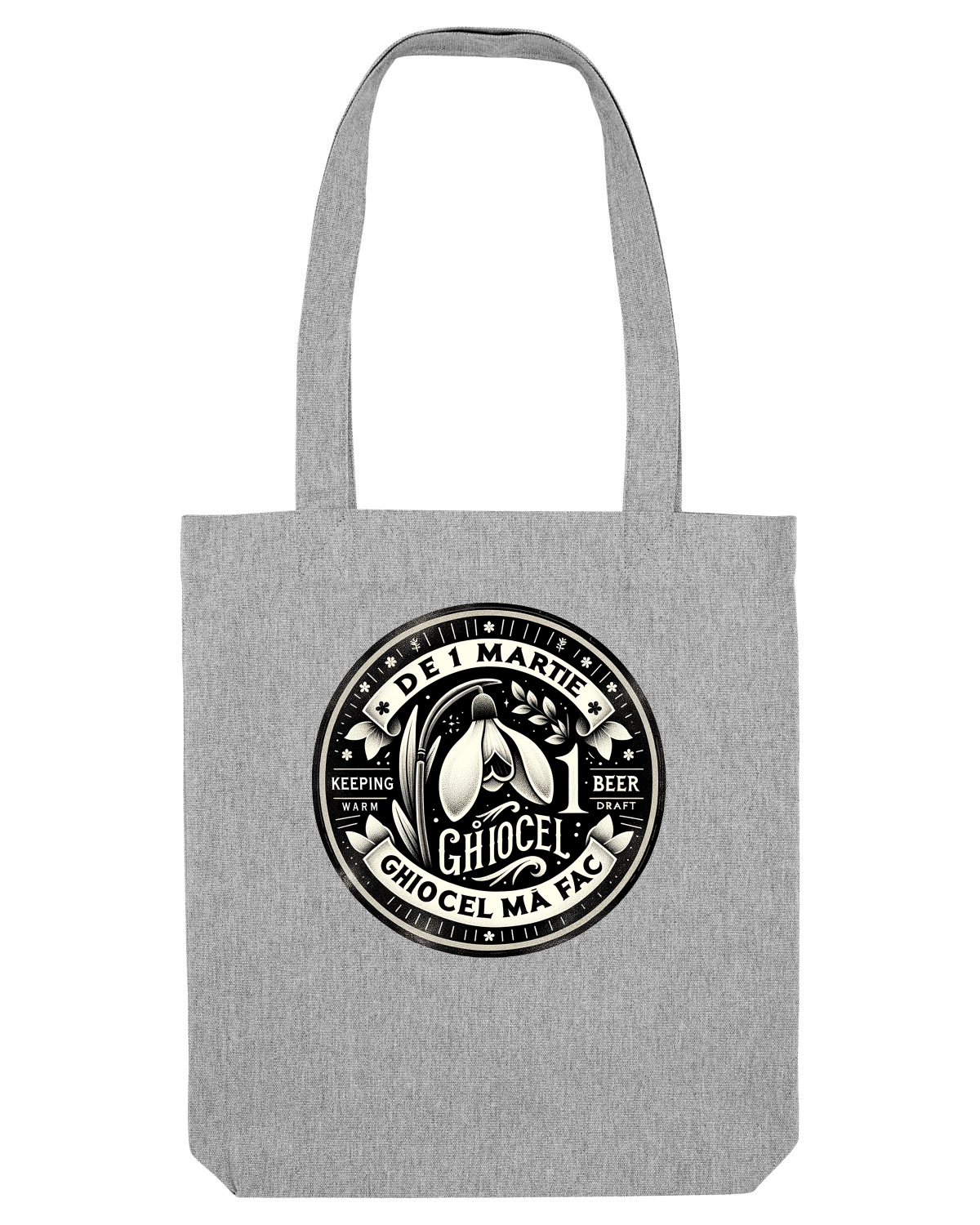 Sacoșă textilă Heather Grey