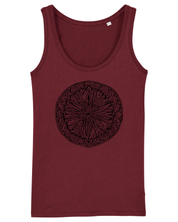 Mandala Burgundy