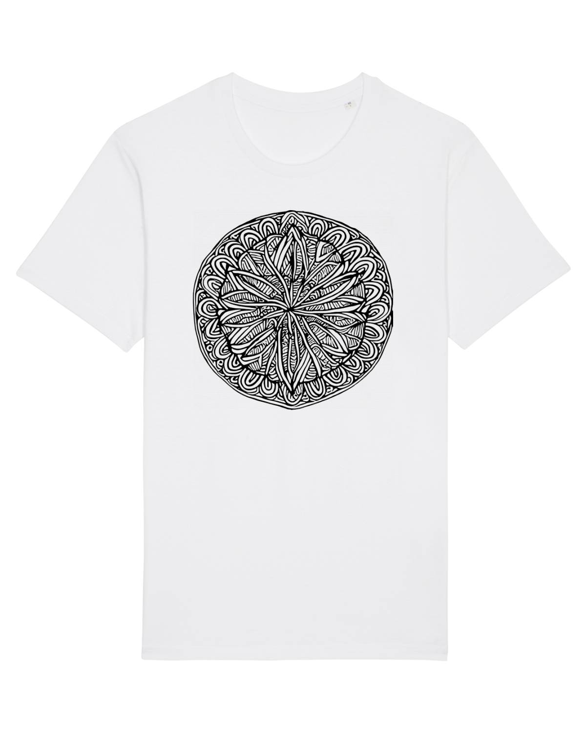 Tricou mânecă scurtă Unisex Rocker White