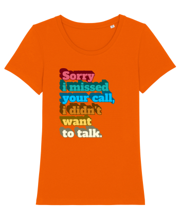 Fnuny Quote Bright Orange
