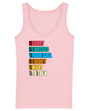 Fnuny Quote Cotton Pink