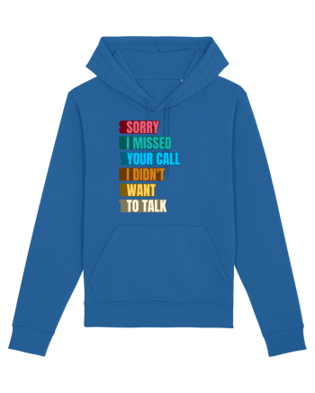 Fnuny Quote Royal Blue