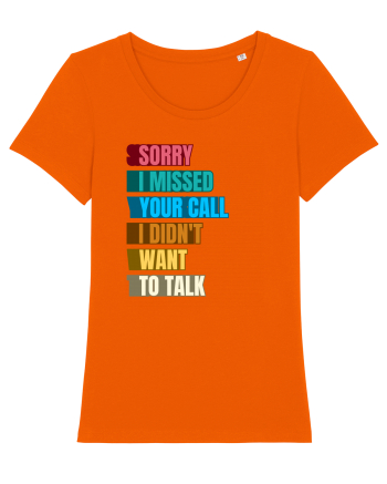 Fnuny Quote Bright Orange