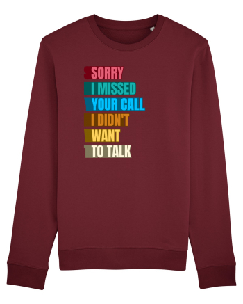 Fnuny Quote Burgundy