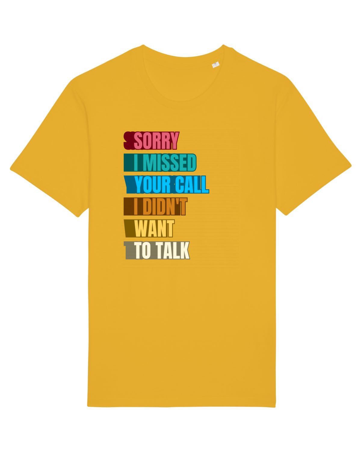 Tricou mânecă scurtă Unisex Rocker Spectra Yellow