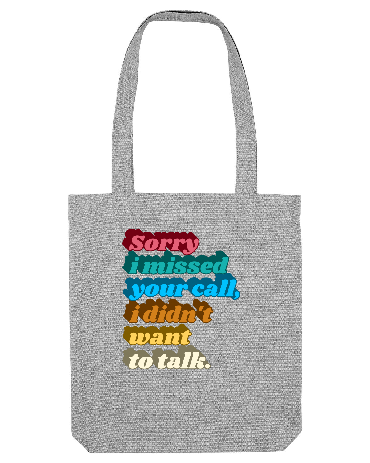Sacoșă textilă Heather Grey