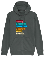 Fnuny Quote Hanorac cu fermoar Unisex Connector