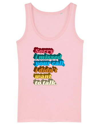 Fnuny Quote Cotton Pink