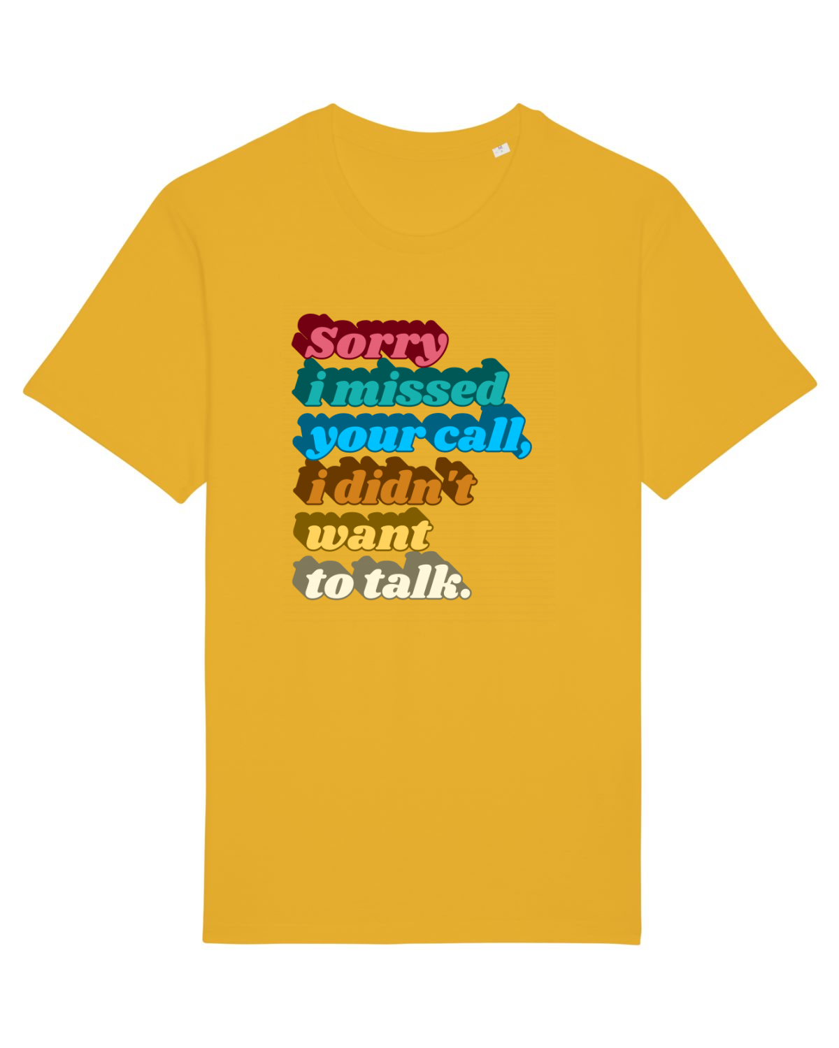 Tricou mânecă scurtă Unisex Rocker Spectra Yellow