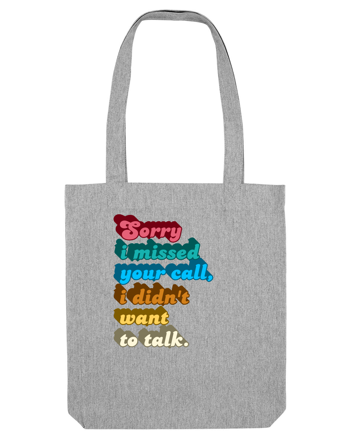 Sacoșă textilă Heather Grey
