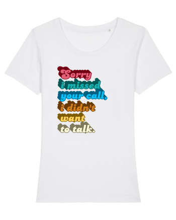 Fnuny Quote White