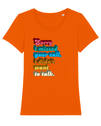Fnuny Quote Bright Orange