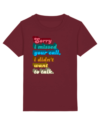 Fnuny Quote Burgundy