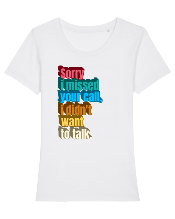 Fnuny Quote White