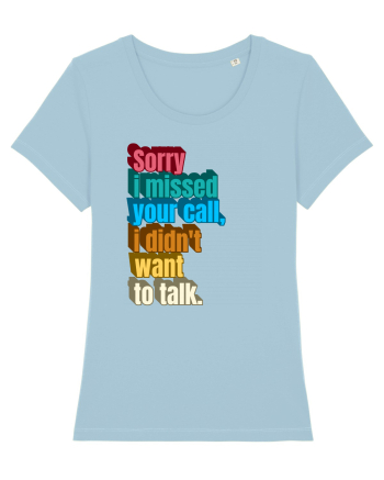 Fnuny Quote Sky Blue