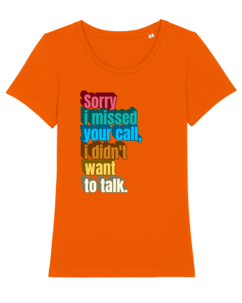 Fnuny Quote Bright Orange