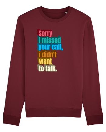 Fnuny Quote Burgundy
