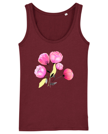 Peony joy Burgundy