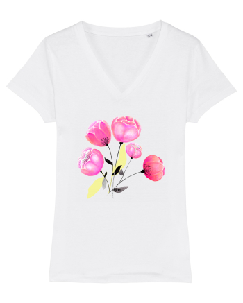 Peony joy White