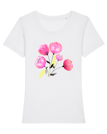 Peony joy White