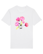 Peony joy Tricou mânecă scurtă Unisex Rocker