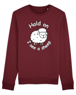 Hold On I See A Sheep Bluză mânecă lungă Unisex Rise