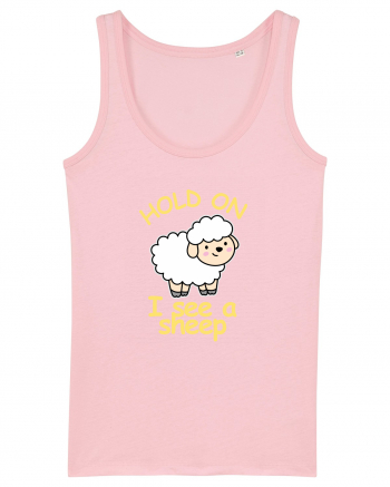 Hold On I See A Sheep Cotton Pink