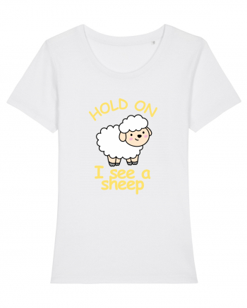 Hold On I See A Sheep White