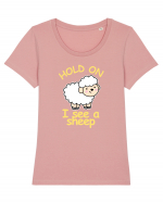 Hold On I See A Sheep Tricou mânecă scurtă guler larg fitted Damă Expresser