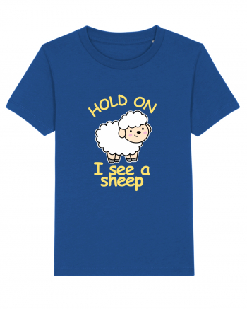 Hold On I See A Sheep Majorelle Blue