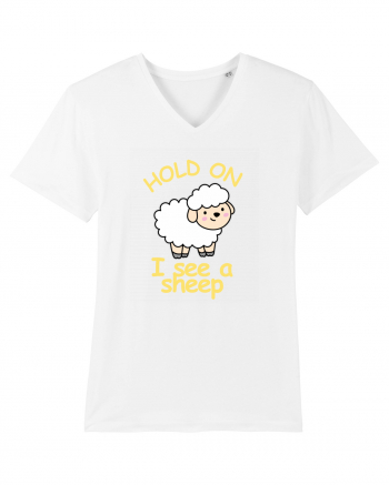 Hold On I See A Sheep White