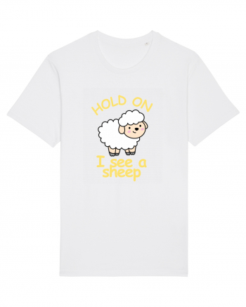 Hold On I See A Sheep White