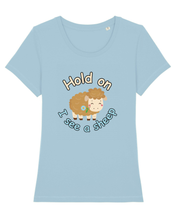 Hold On I See A Sheep Sky Blue