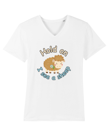 Hold On I See A Sheep White