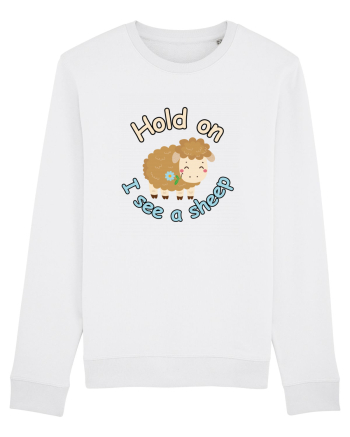 Hold On I See A Sheep White