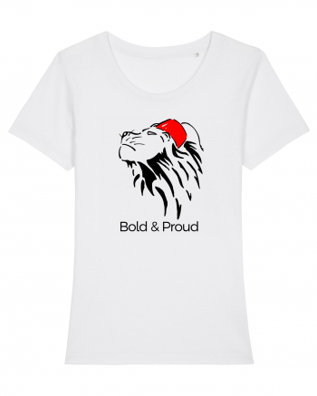 Bold and proud White