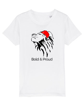 Bold and proud White