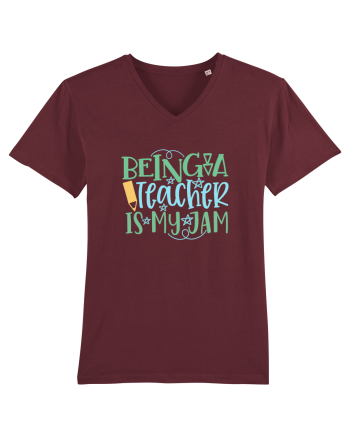 Being A Teacher Burgundy