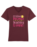 Like A Teacher Tricou mânecă scurtă guler V Bărbat Presenter