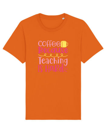 Like A Teacher Bright Orange