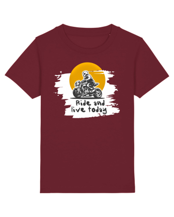 Motorcycle  Burgundy