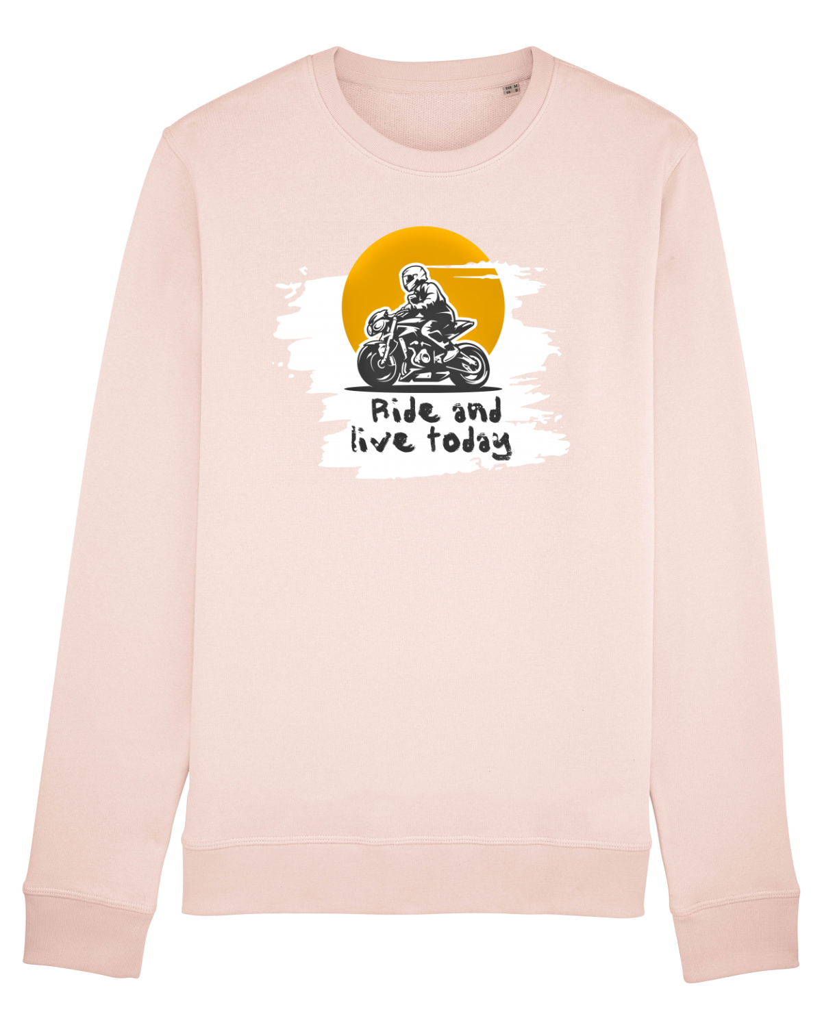 Bluză mânecă lungă Unisex Rise Candy Pink